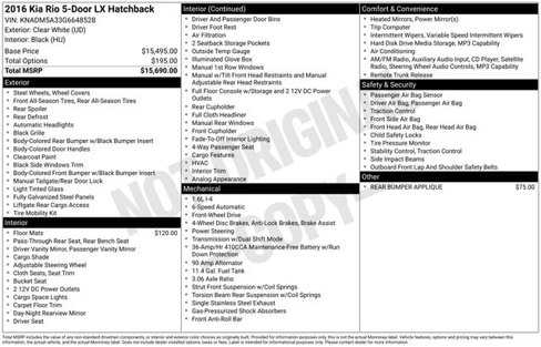 Certified 2016 Kia Rio LX image 22