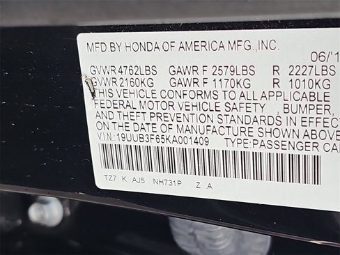 Certified 2019 Acura TLX V6 w/ Technology & A-SPEC Pkg image 35