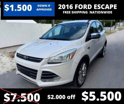 Used 2016 Ford Escape SE w/ SE Chrome Package image 2