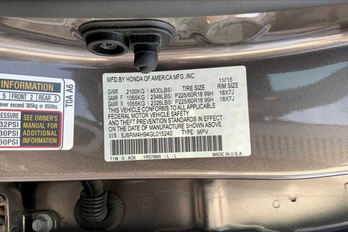 Used 2016 Honda CR-V Touring image 33