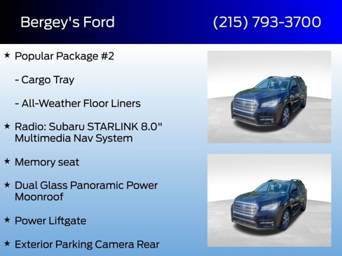 Used 2021 Subaru Ascent Limited w/ Technology Package image 8