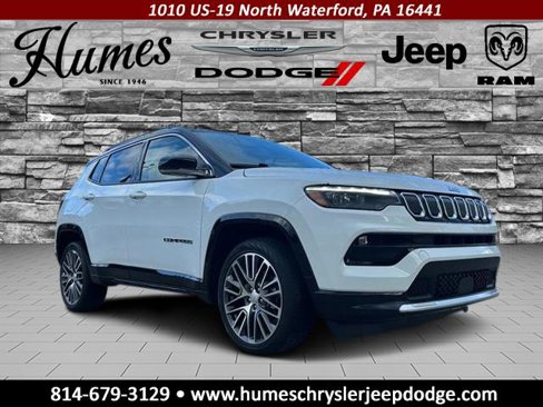 Certified 2022 Jeep Compass Limited w/ Elite Group image 1