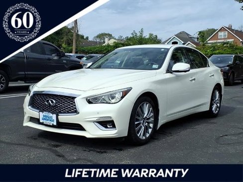 Certified 2022 INFINITI Q50 Luxe w/ Cargo Package image 1