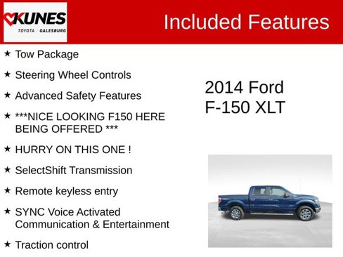 Used 2014 Ford F150 XLT w/ Equipment Group 302A Luxury image 3
