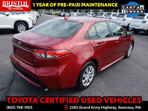 Certified 2022 Toyota Corolla LE image 7