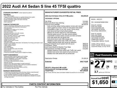 Used 2022 Audi A4 2.0T Premium Plus image 22