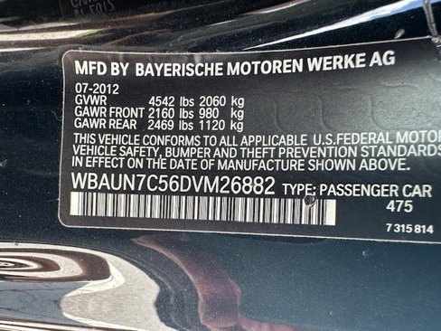 Used 2013 BMW 135i Convertible image 16
