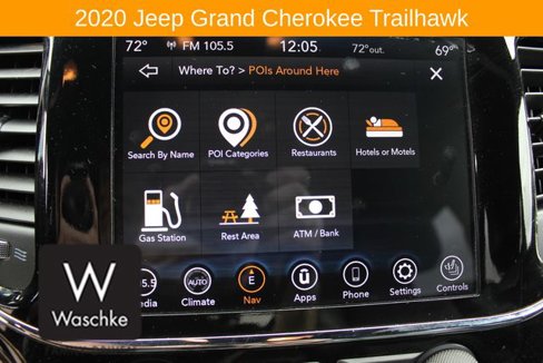 Used 2020 Jeep Grand Cherokee Trailhawk w/ Trailhawk Luxury Group image 40