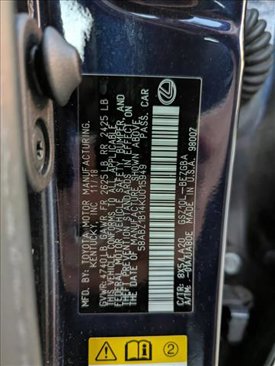 Used 2019 Lexus ES 350 w/ Accessory Package 2 image 15