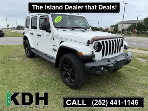 Certified 2021 Jeep Wrangler Unlimited Sahara image 1