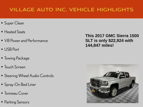 Used 2017 GMC Sierra 1500 SLT w/ SLT Premium Package image 7