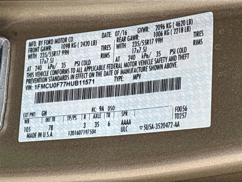 Used 2017 Ford Escape S image 31