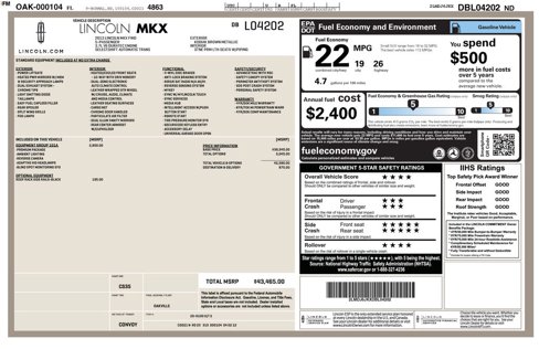Used 2013 Lincoln MKX FWD image 35