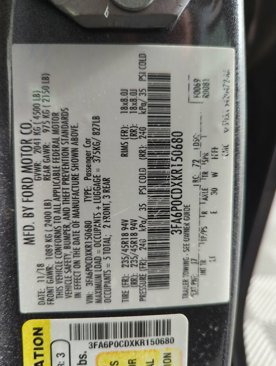 Used 2019 Ford Fusion SEL image 24