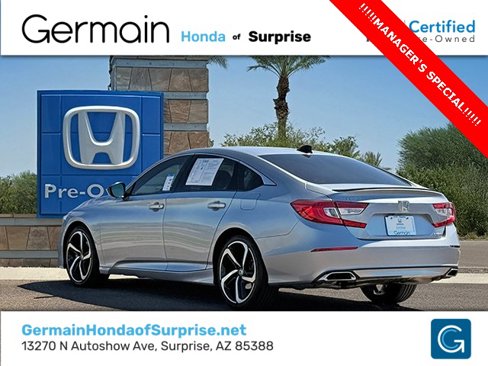 Certified 2022 Honda Accord Sport image 4