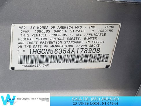 Used 2004 Honda Accord LX image 16