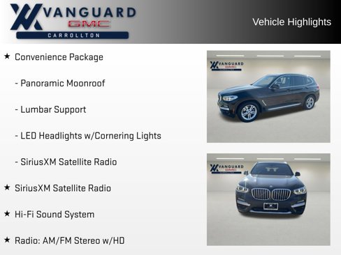 Used 2019 BMW X3 sDrive30i w/ Convenience Package image 5