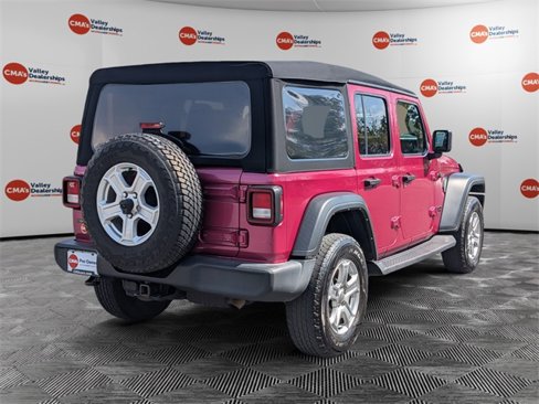Certified 2021 Jeep Wrangler Unlimited Sport image 5