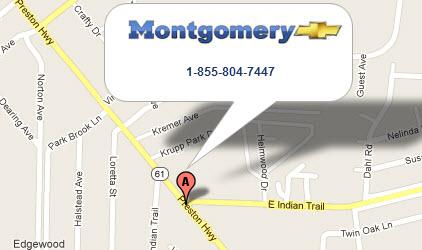 Montgomery Chevrolet Louisville Ky 40213 Car Dealership