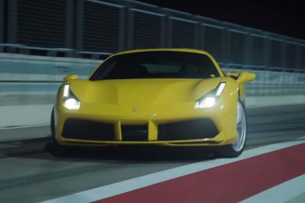 Check Out This Ferrari 488 Gtb Drifting Through Barcelona