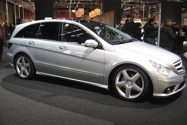 The Mercedes Benz R63 Amg Was The Rare V8 Powered Minivan