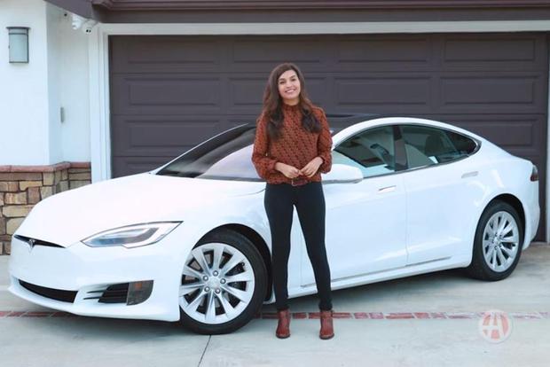 tesla model s video