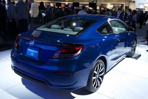 2014 Honda Civic Coupe And Sedan La Auto Show Autotrader