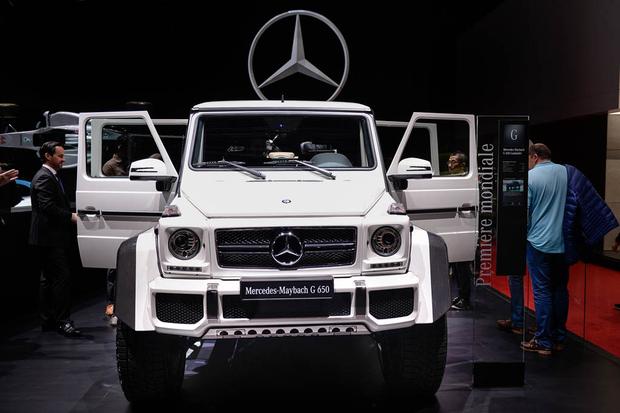 Mercedes Maybach G650 Landaulet Geneva Auto Show Autotrader