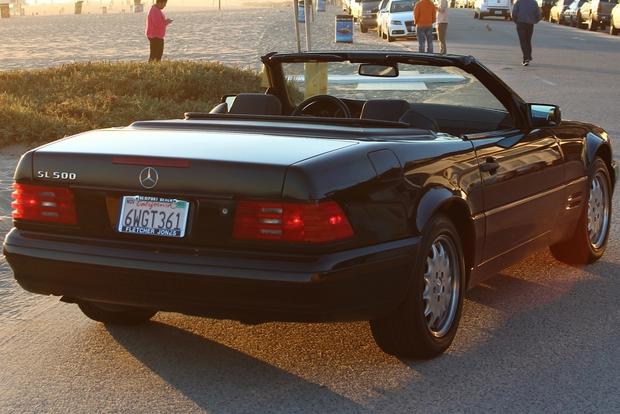 mercedes 500 sl cabriolet 1990