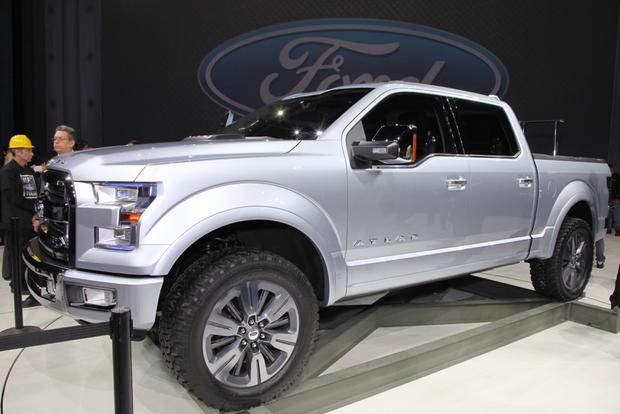 Ford shows atlas pickup concept #8