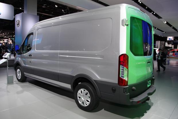 Detroit auto show ford transit #2