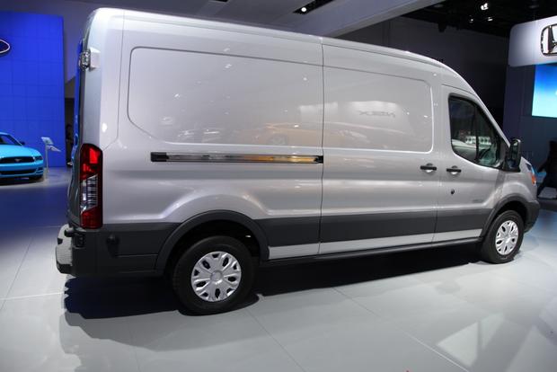 Detroit auto show ford transit #1