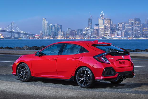 2017 Honda Civic Hatchback Vs Civic Sedan What S The