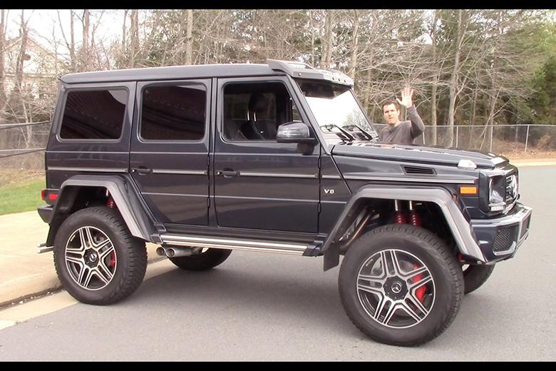 The Mercedes G550 4x4 Squared Is A 250000 German Monster