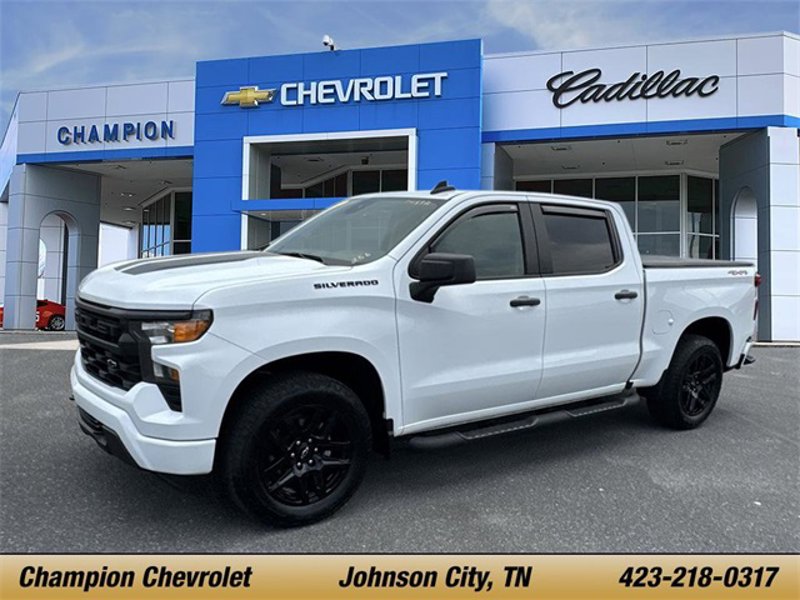Certified 2022 Chevrolet Silverado 1500 Custom w/ Rally Edition image 1