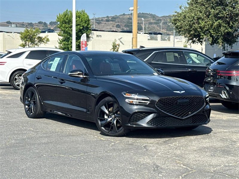 Certified 2023 Genesis G70 2.0T w/ Sport Prestige Package image 1
