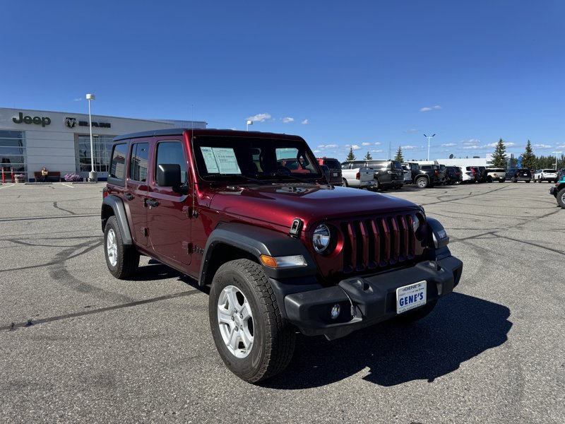 Certified 2021 Jeep Wrangler Unlimited Sport image 1