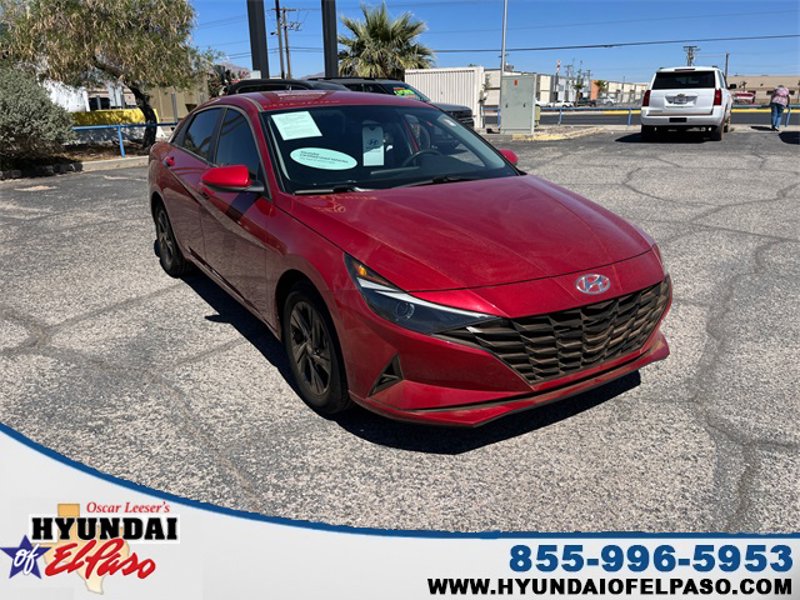 Certified 2022 Hyundai Elantra Blue image 1
