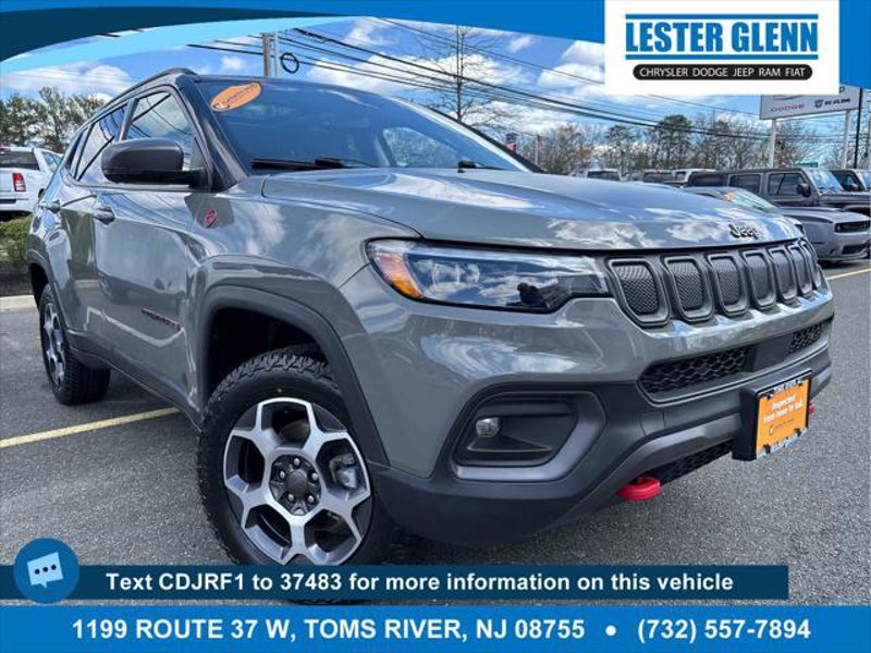 Certified 2022 Jeep Compass Trailhawk w/ Trailhawk Elite Group image 1