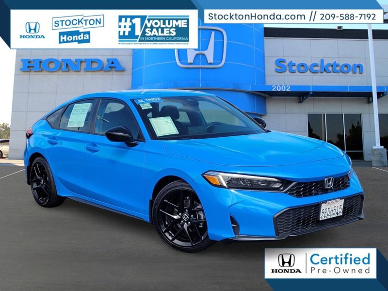 Certified 2025 Honda Civic Sport image 1