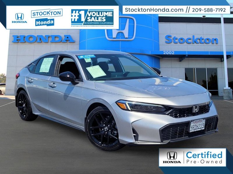 Certified 2025 Honda Civic Sport image 1