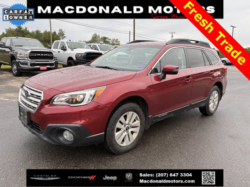 Used 2017 Subaru Outback 2.5i Premium image 1