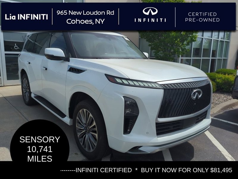 Certified 2025 INFINITI QX80 Sensory image 1