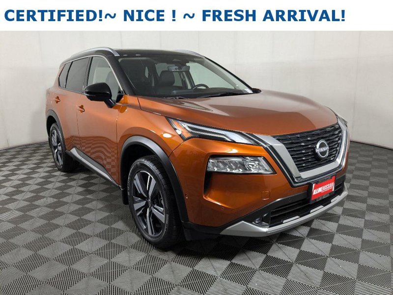 Certified 2022 Nissan Rogue Platinum w/ Head-Up Display Package image 1