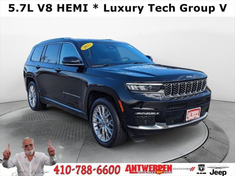 Certified 2023 Jeep Grand Cherokee L Summit w/ Luxury Tech Group V image 1