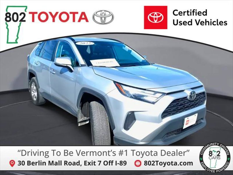 Certified 2022 Toyota RAV4 XLE image 1
