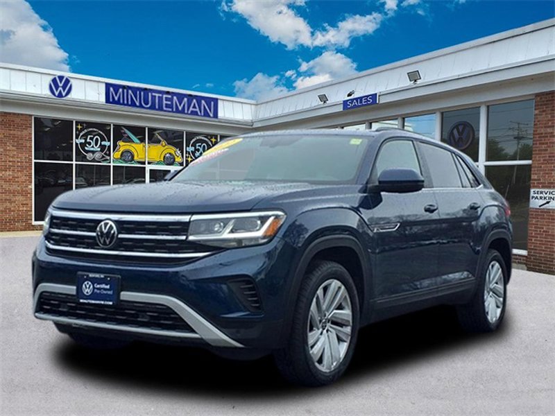 Certified 2022 Volkswagen Atlas Cross Sport SE w/ Panoramic Sunroof Package image 1