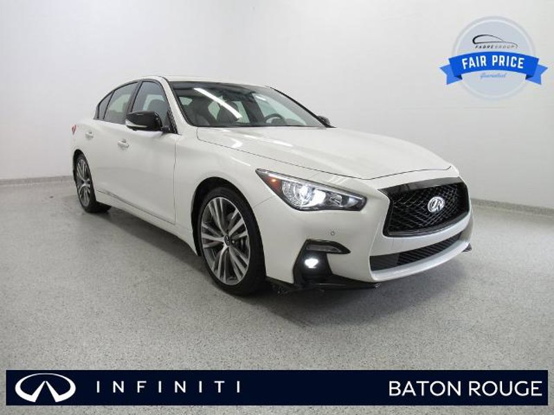 Certified 2023 INFINITI Q50 Sensory image 1