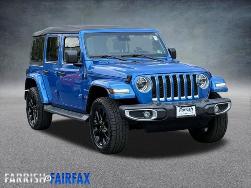 Certified 2021 Jeep Wrangler Unlimited Sahara w/ Safety Group image 1