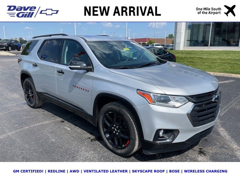 Certified 2021 Chevrolet Traverse Premier w/ Redline Edition image 1